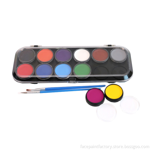 Waterbased Non-Toxic Body Face Paint For Kids